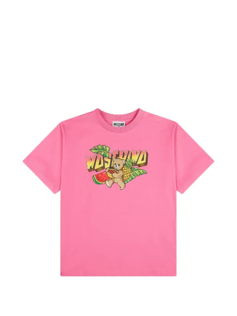 Moschino Kids t-shirt imprimé