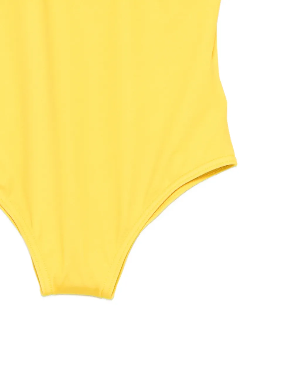 Moschino Kids Badpak met teddy-logo Geel