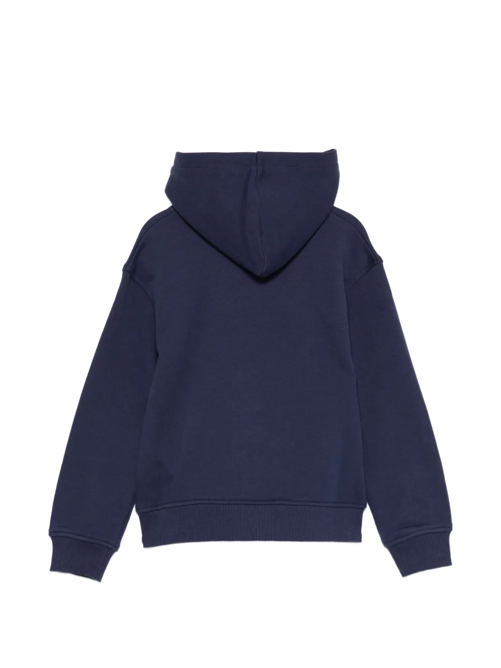 Moschino Kids Hoodie met teddybeerprint Blauw