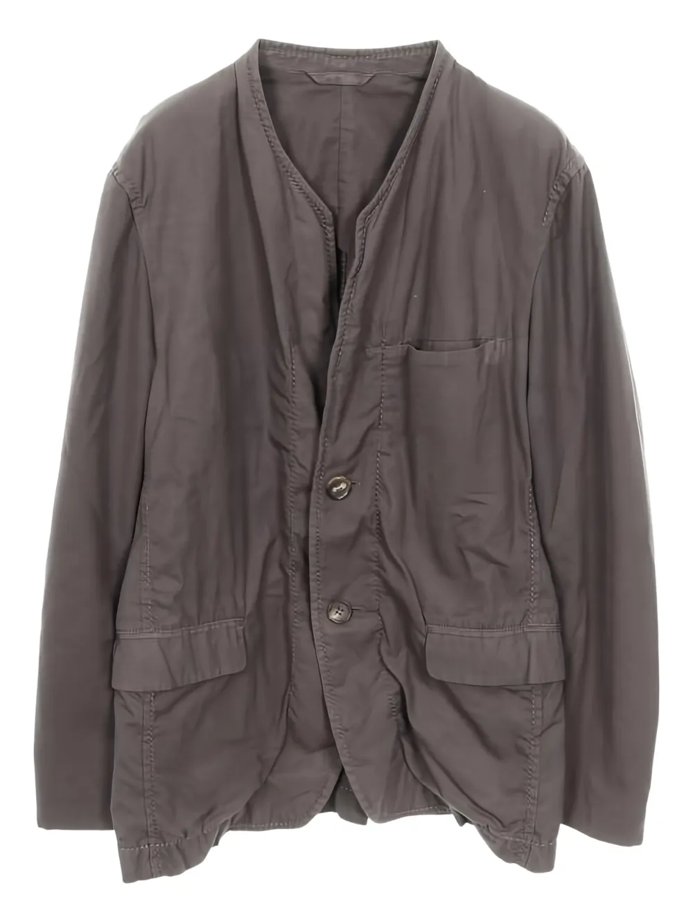 Issey Miyake Pre-Owned Giacca in cotone anni 2000 - Grigio
