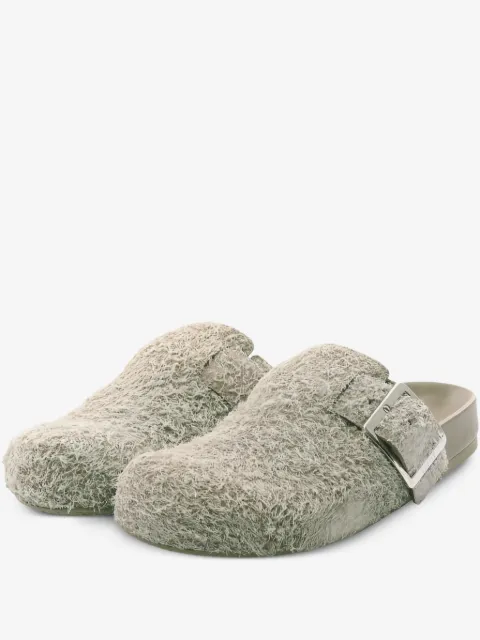 Loewe Pre-Owned 2020s brushed buckle mule