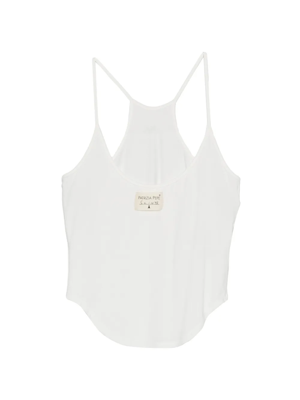 Patrizia Pepe racerback top - Bianco