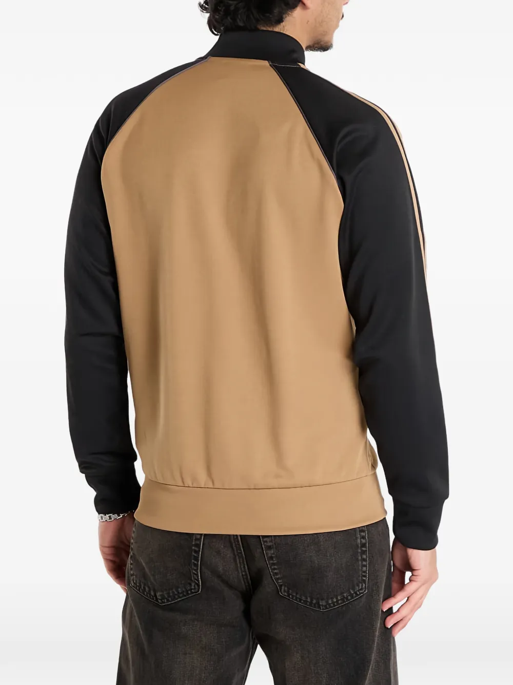 adidas Adicolor Classics sweater met drie strepen en rits Beige