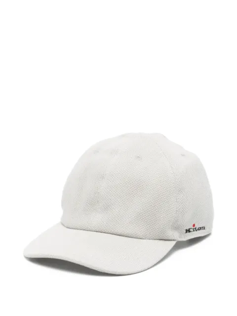 Kiton logo-embroidered baseball cap