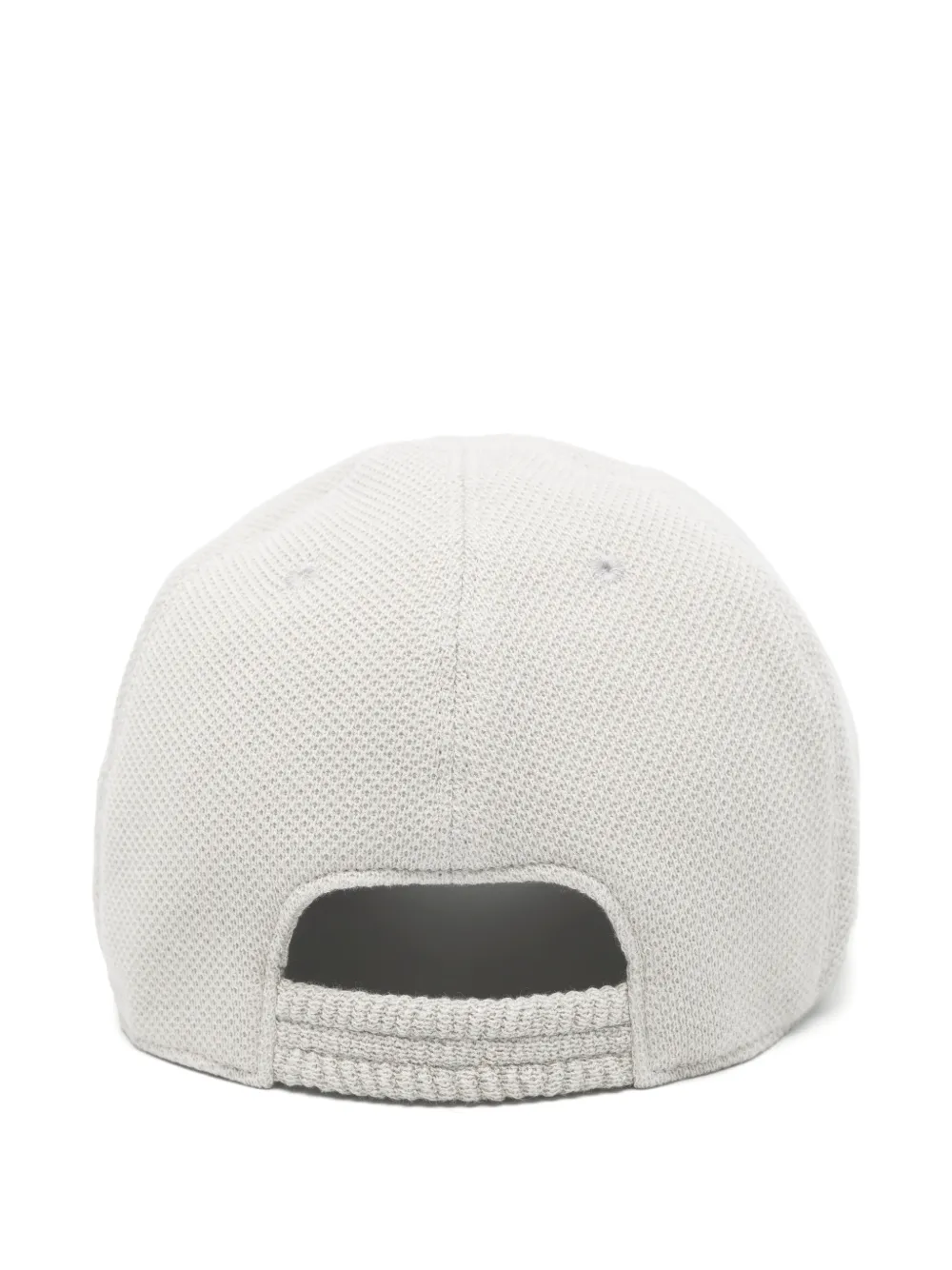 Kiton logo-embroidered baseball cap - Grijs