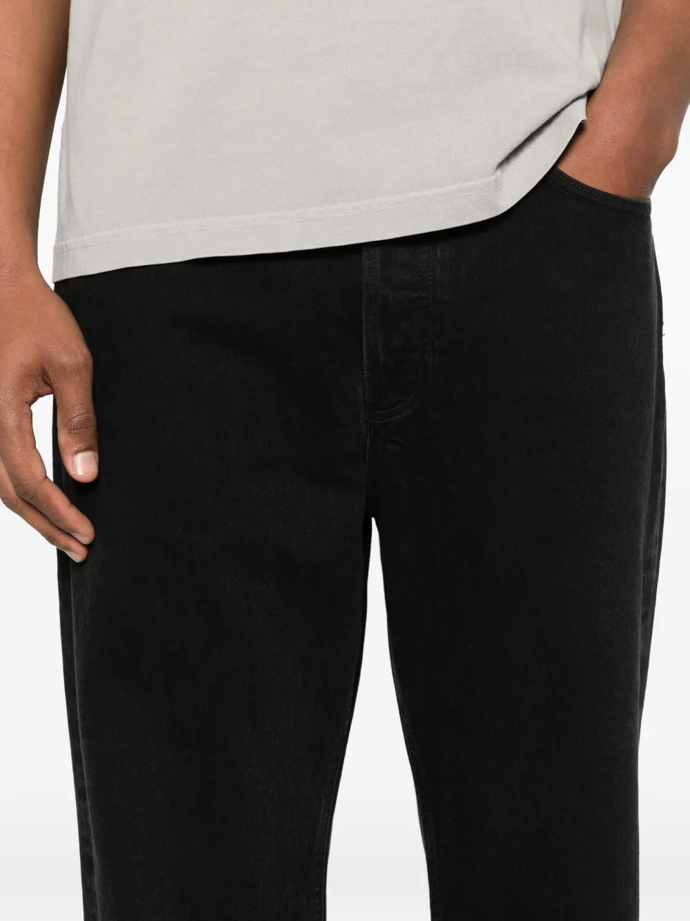AGOLDE 90s jeans met vijf zakken Zwart