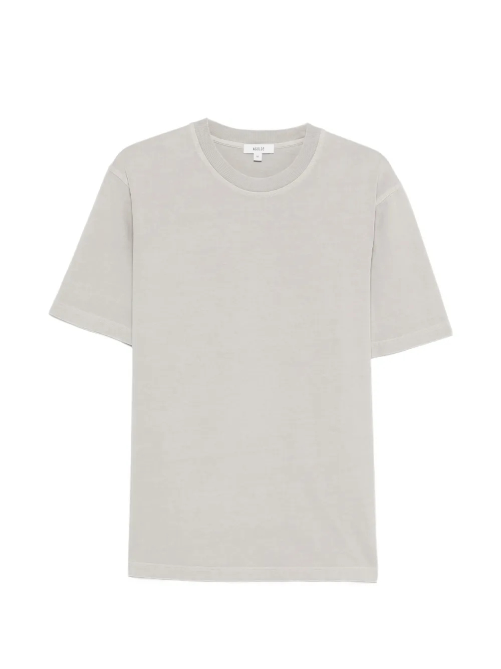 Agolde Asha Crew-neck T-shirt In Gray