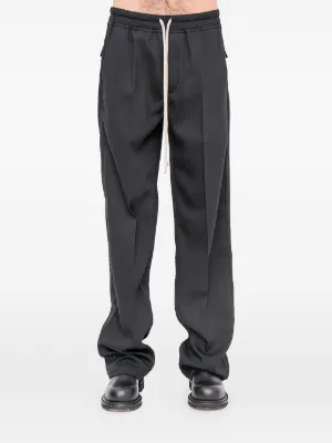 Rick Owens Dietrich ドローストリング パンツ | ブラック | FARFETCH JP