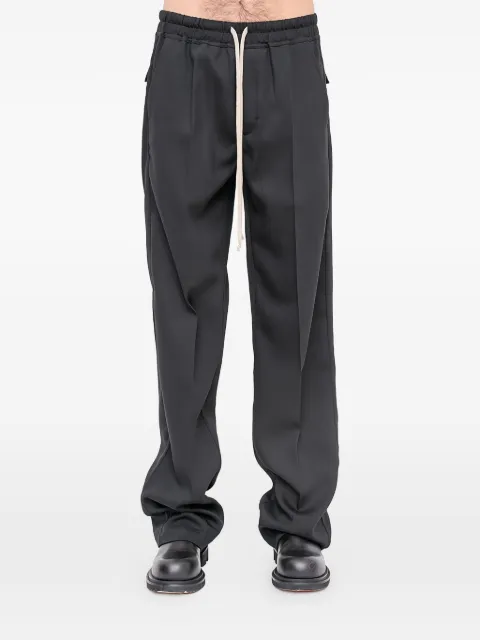 Rick Owens drawstring-fastening trousers
