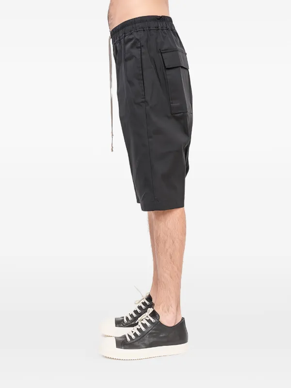 Rick Owens ドローストリング ショートパンツ | ブラック | FARFETCH JP