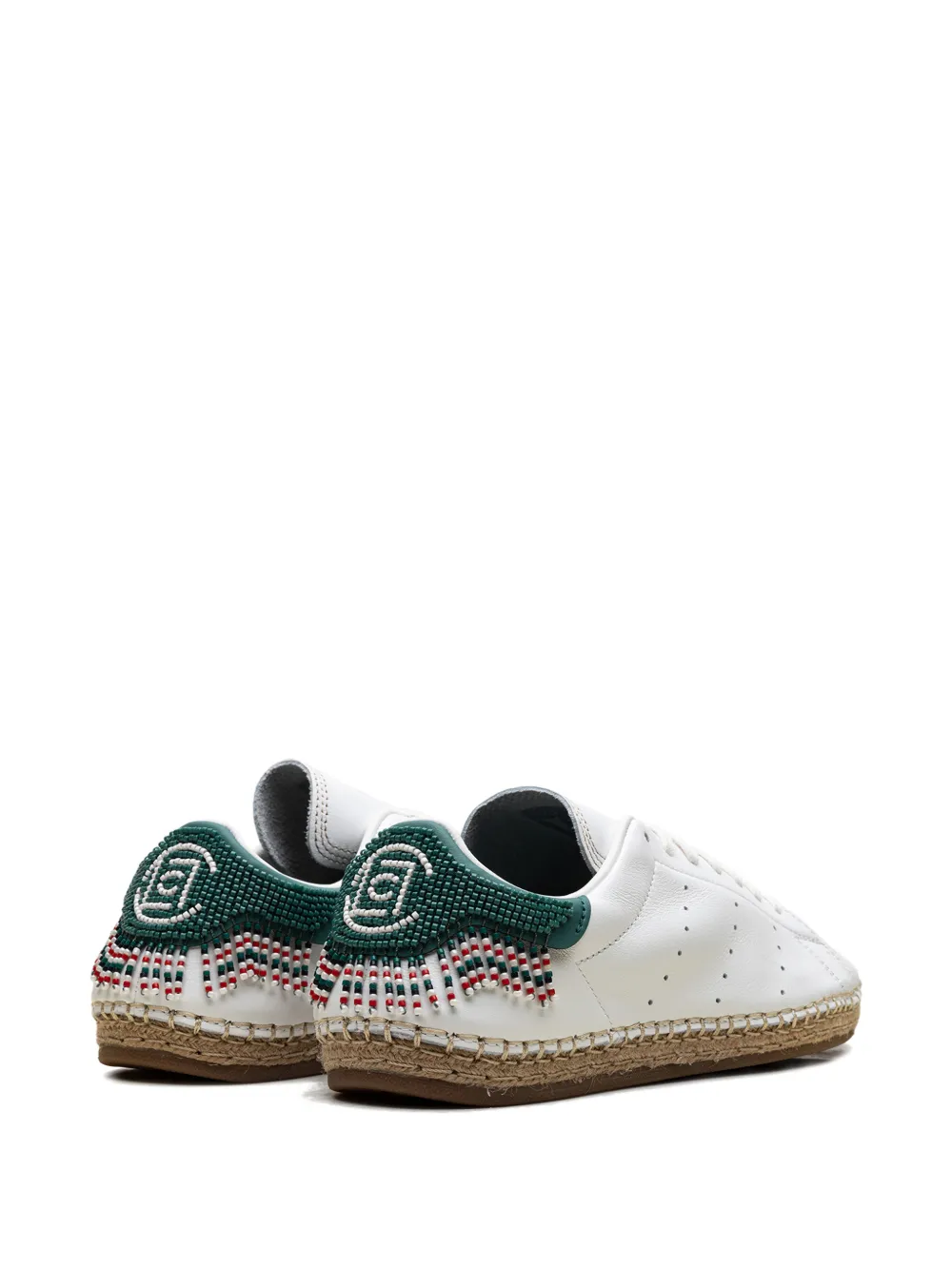 adidas x CLOT by Edison Chen Stan Smith beaded espadrille sneakers Wit