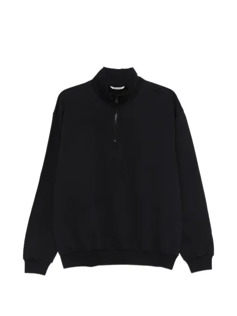 Auralee half-zip sweater