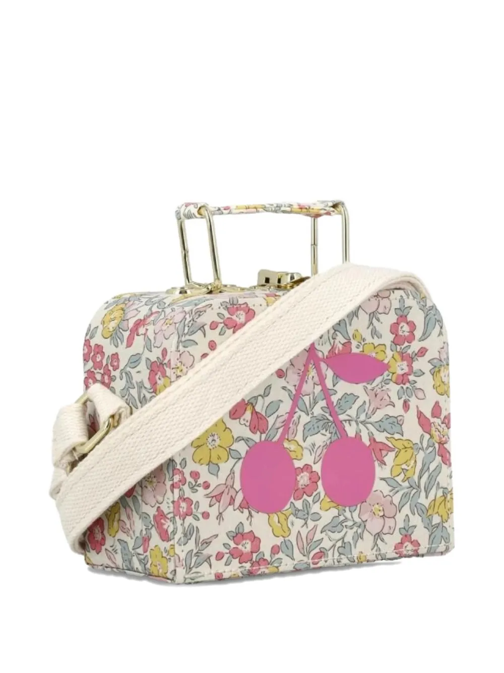  Bonpoint Floral-print Bag - Neutrals 