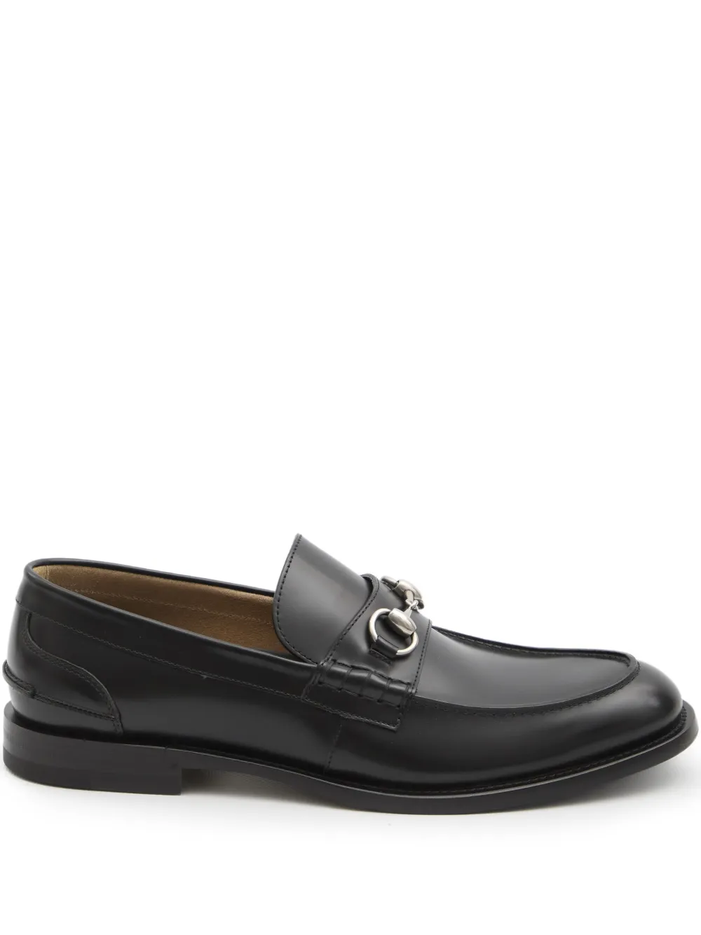 Gucci Horsebit leren loafers Zwart