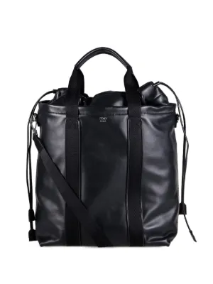 Boris Bidjan Saberi レースディテール トートバッグ | ブラック