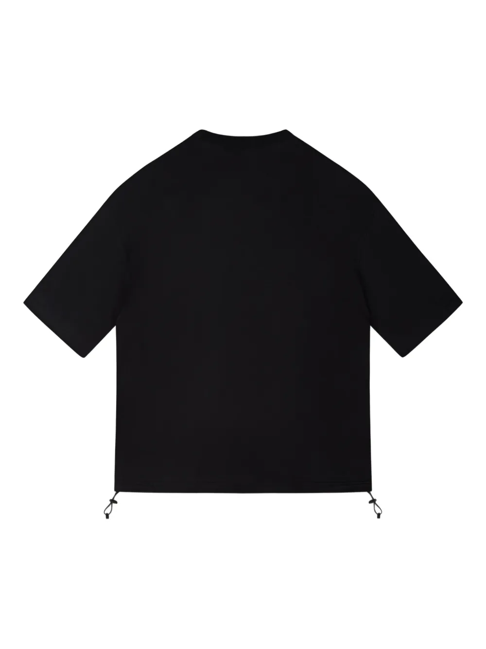 Comme des Gar&ccedil;ons Homme drawstring-hem T-shirt - Zwart
