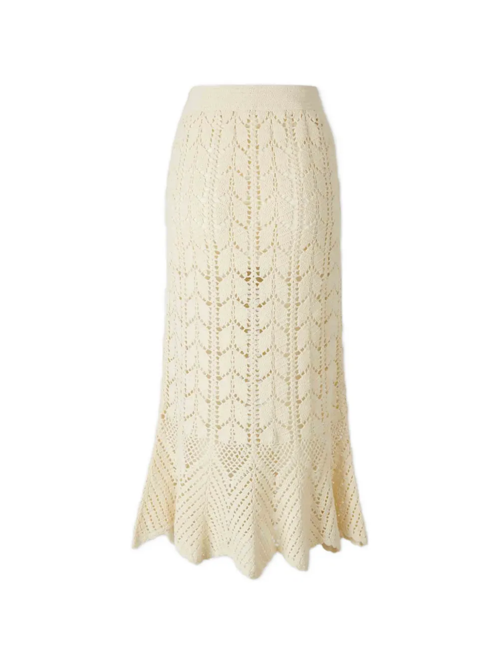 ZIMMERMANN crochet skirt - Toni neutri