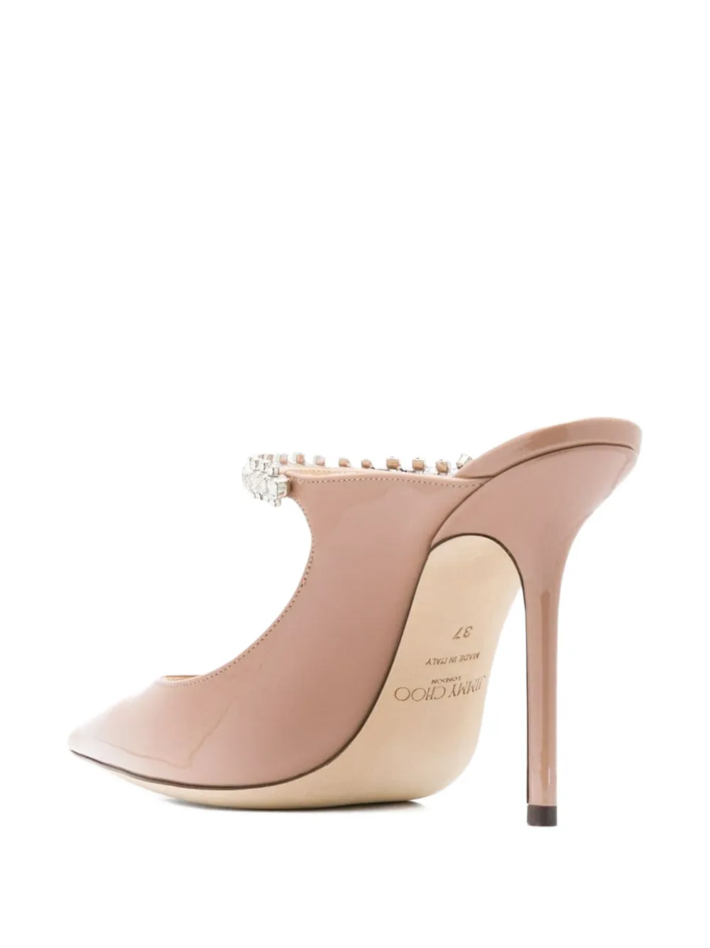 Jimmy Choo Bing heeled mules Roze