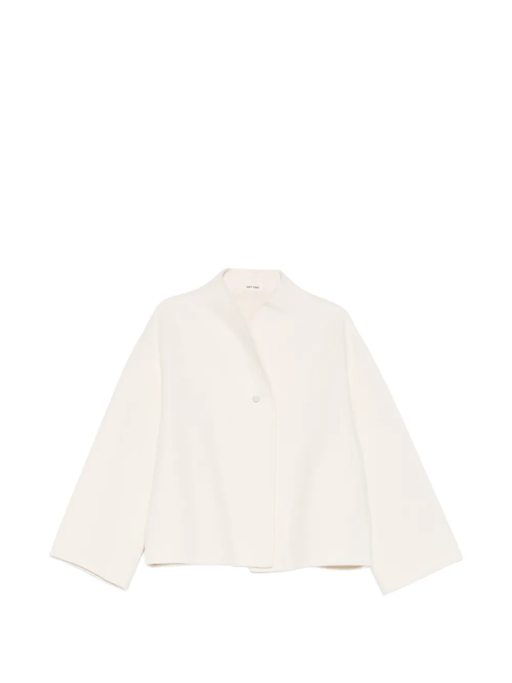 Soft Goat open-front jacket - Toni neutri