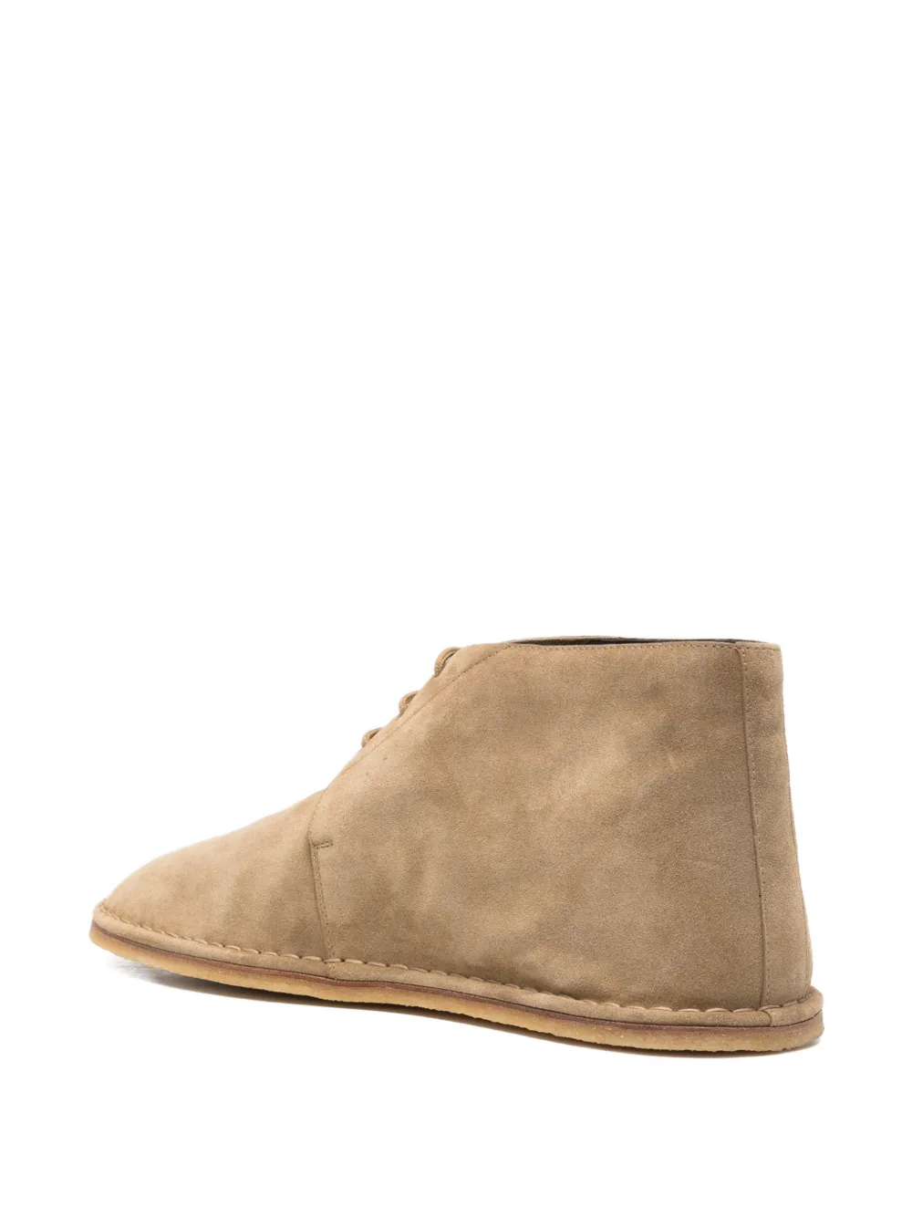 The Row Nicola lace-up boots Beige