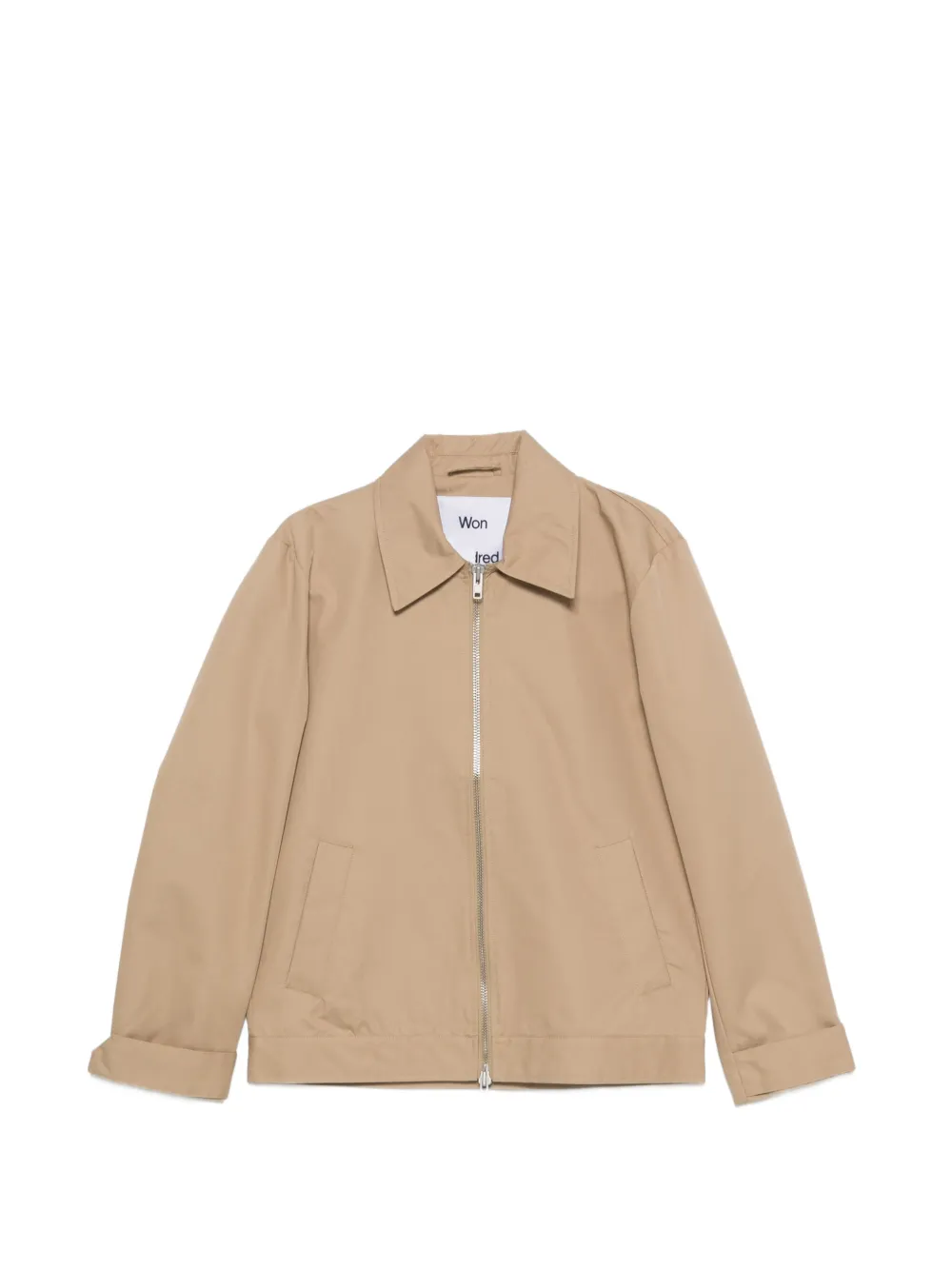 Won Hundred Peter zip-up jacket | Neutrals | Image 1