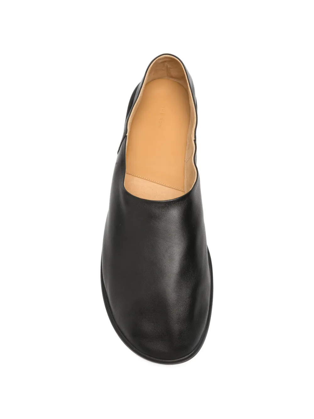 The Row Canal slip-on loafers Zwart