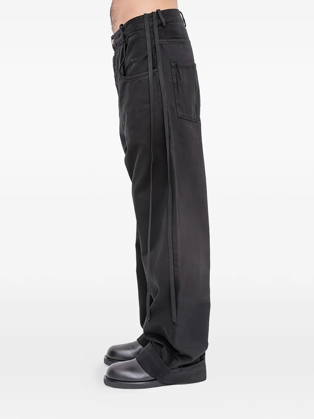 Ann Demeulemeester Michael jeans met vijf zakken Zwart