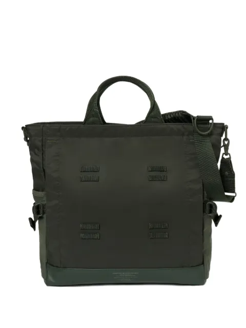 Porter-Yoshida & Co. appliqué top handle tote bag