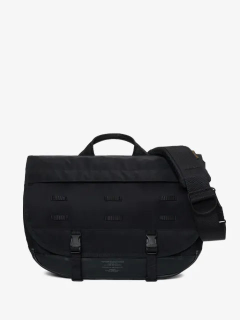 Porter-Yoshida & Co. mochila tipo mensajero con correa y hebilla