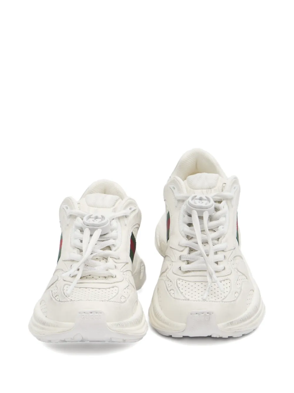 Gucci Rochelle geperforeerde sneakers Wit