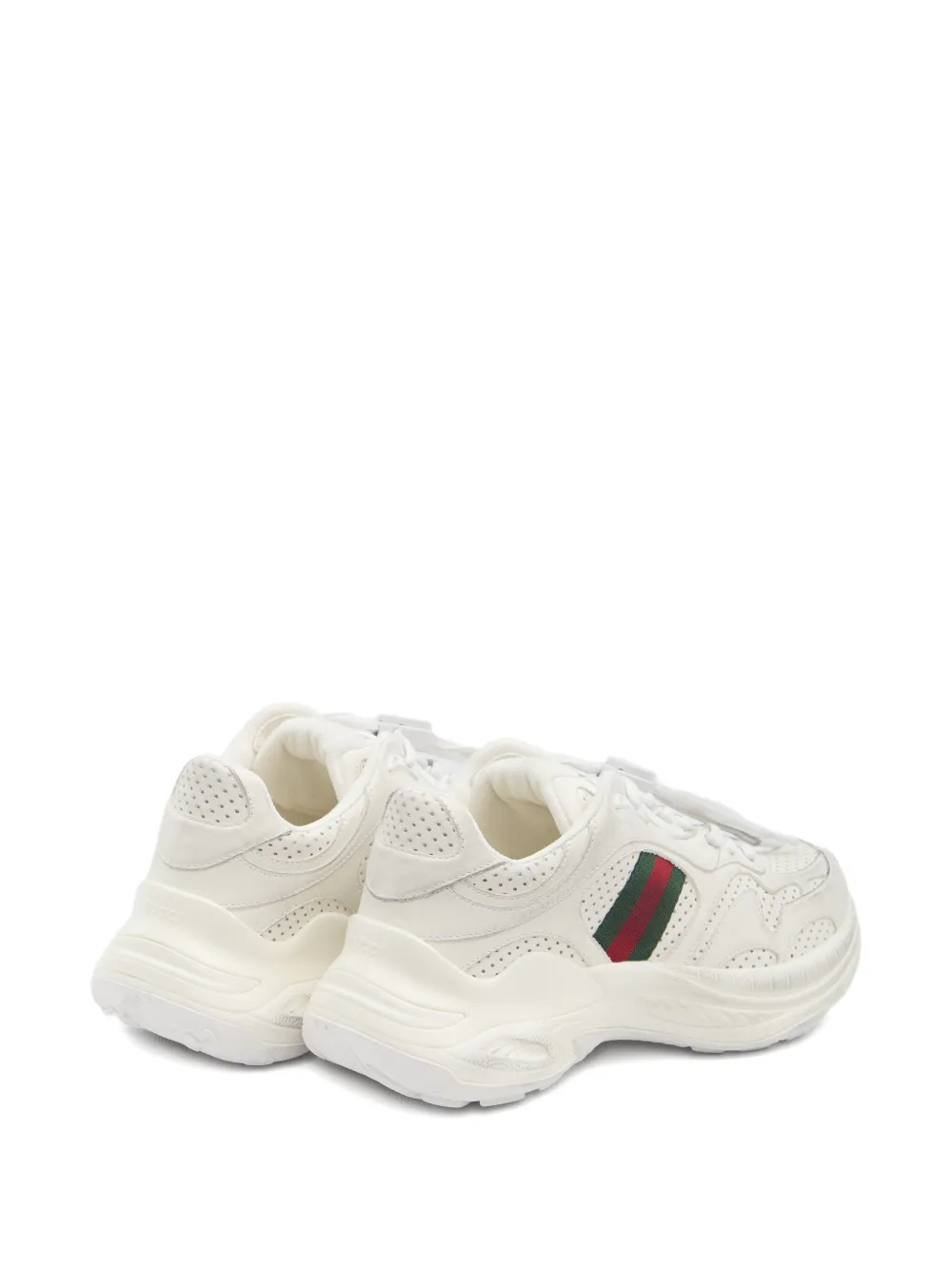 Gucci Rochelle geperforeerde sneakers Wit