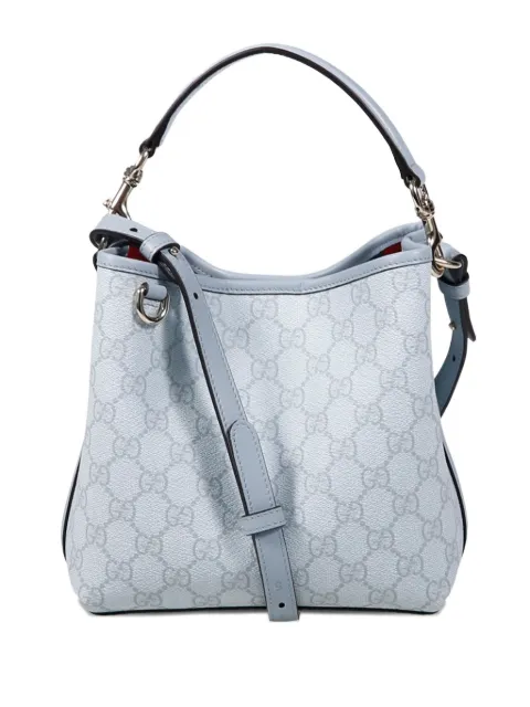 Gucci small monogram top-handle tote bag