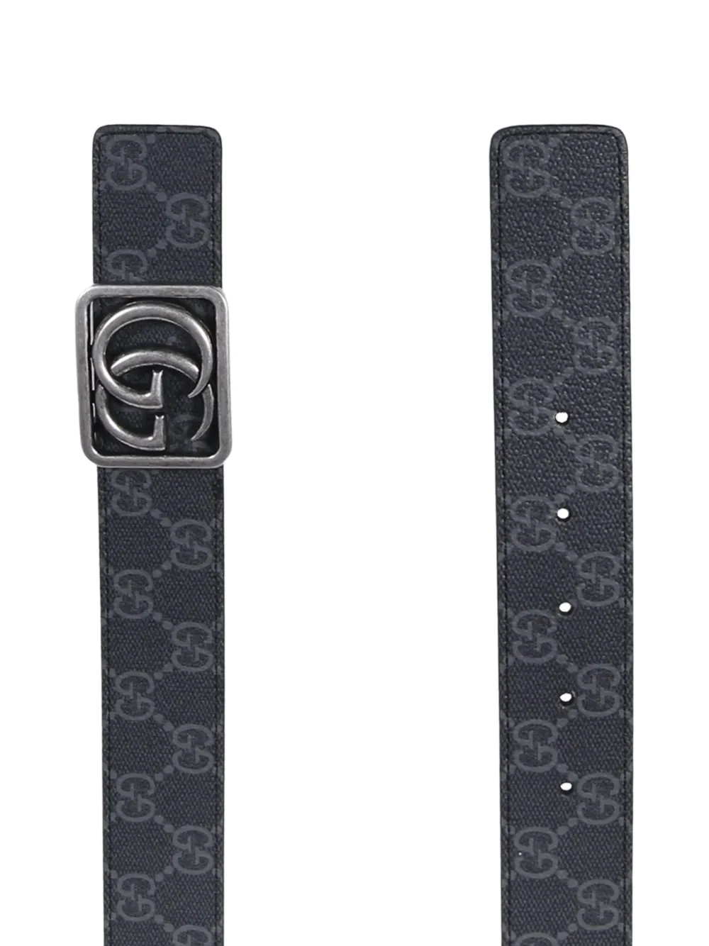 Gucci GG Marmont buckle belt - Zwart