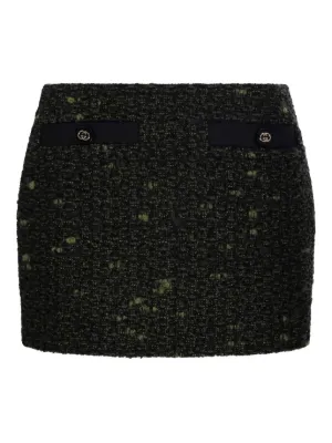 スカート GUCCI Dark Brown Mini Skirt 40 グッチ レディース スカートおすすめ | GUCCI® JP