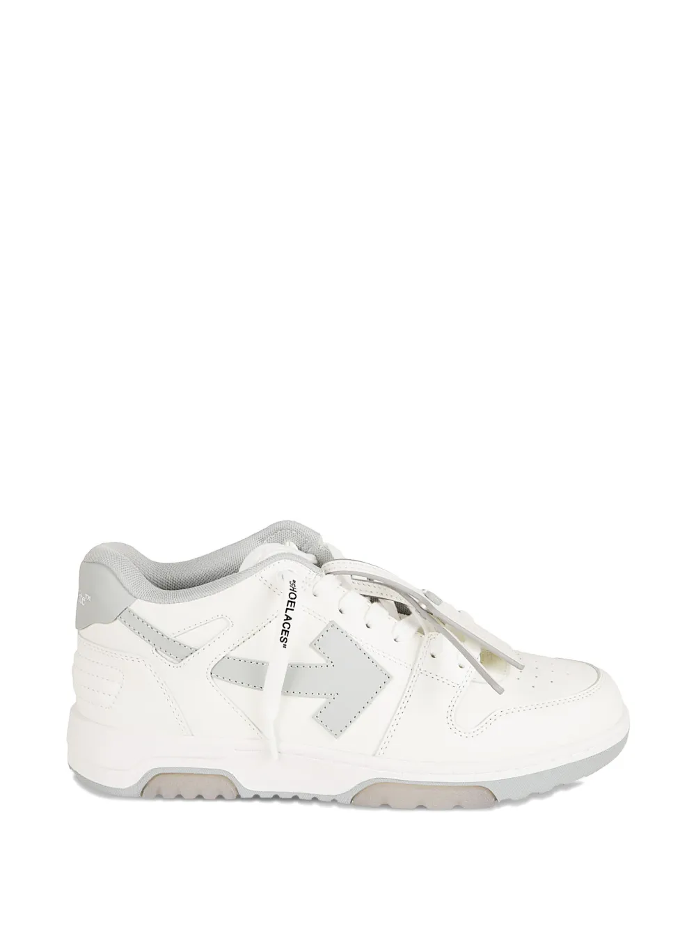 Off-White Out Of Office leather sneakers Wit