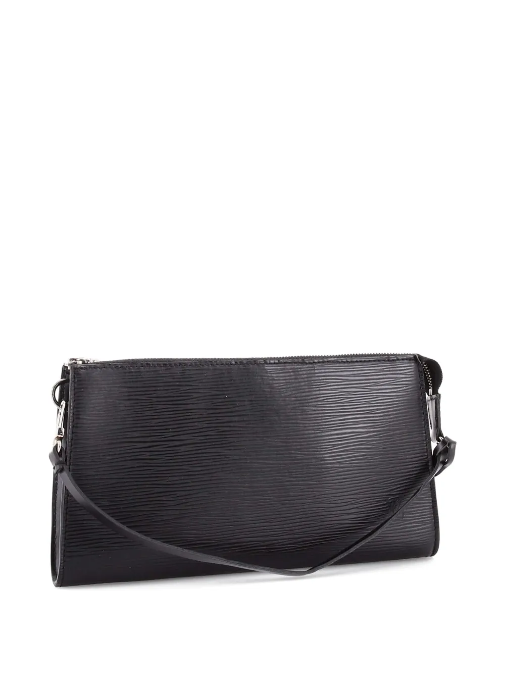  Louis Vuitton Pre-owned Pochette Accessoires Epi Leather Clutch Bag - Black 