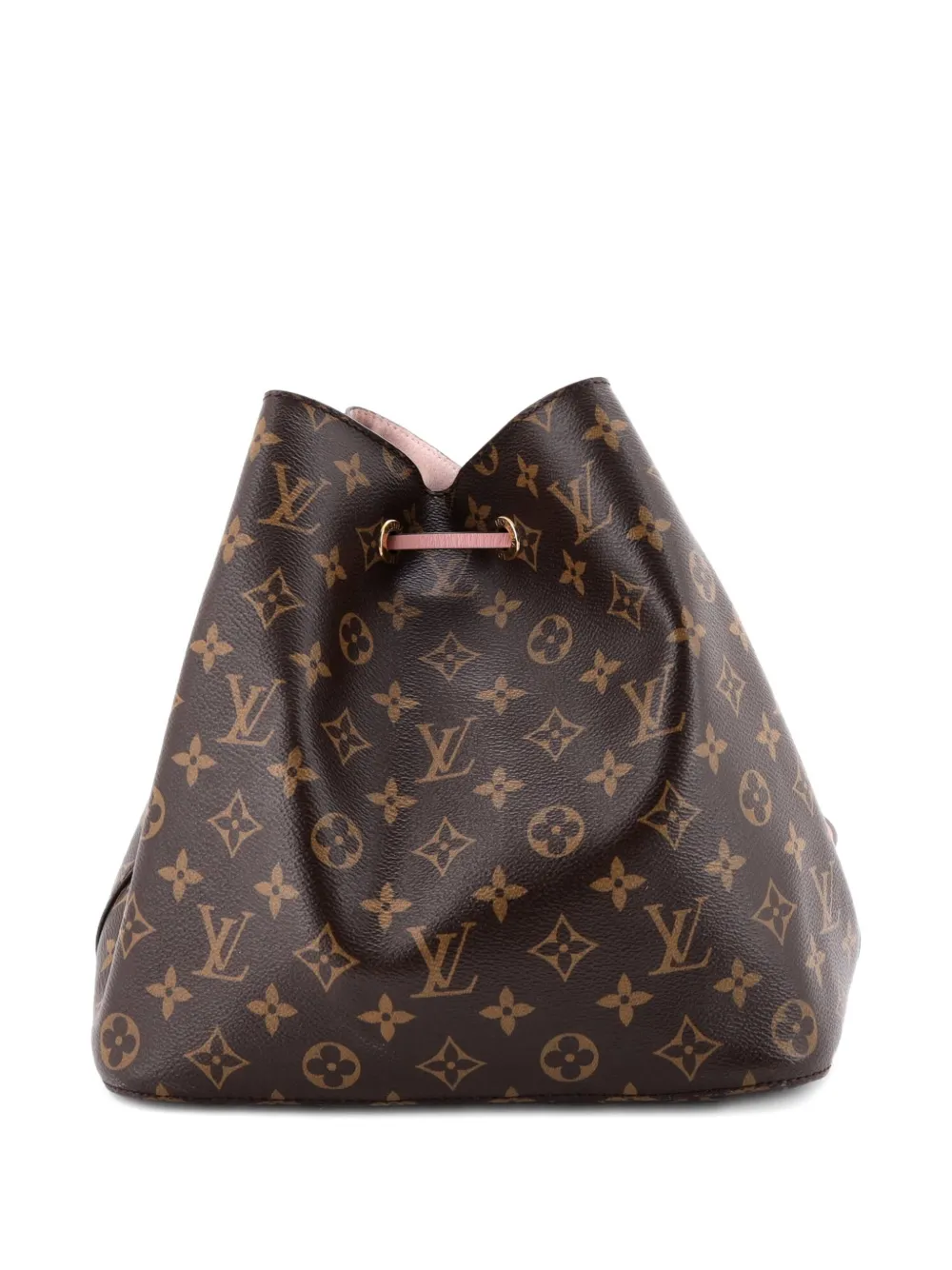 Louis Vuitton Pre-Owned NeoNoe Handbag Monogram Canvas with Leather MM bucket bag - Rosa