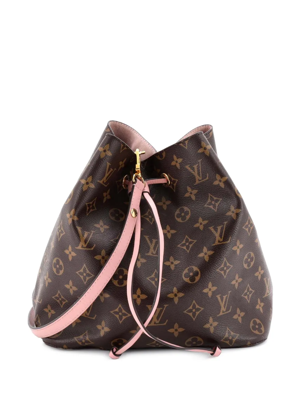Louis Vuitton Pre-Owned NeoNoe Handbag Monogram Canvas with Leather MM bucket bag - Rosa