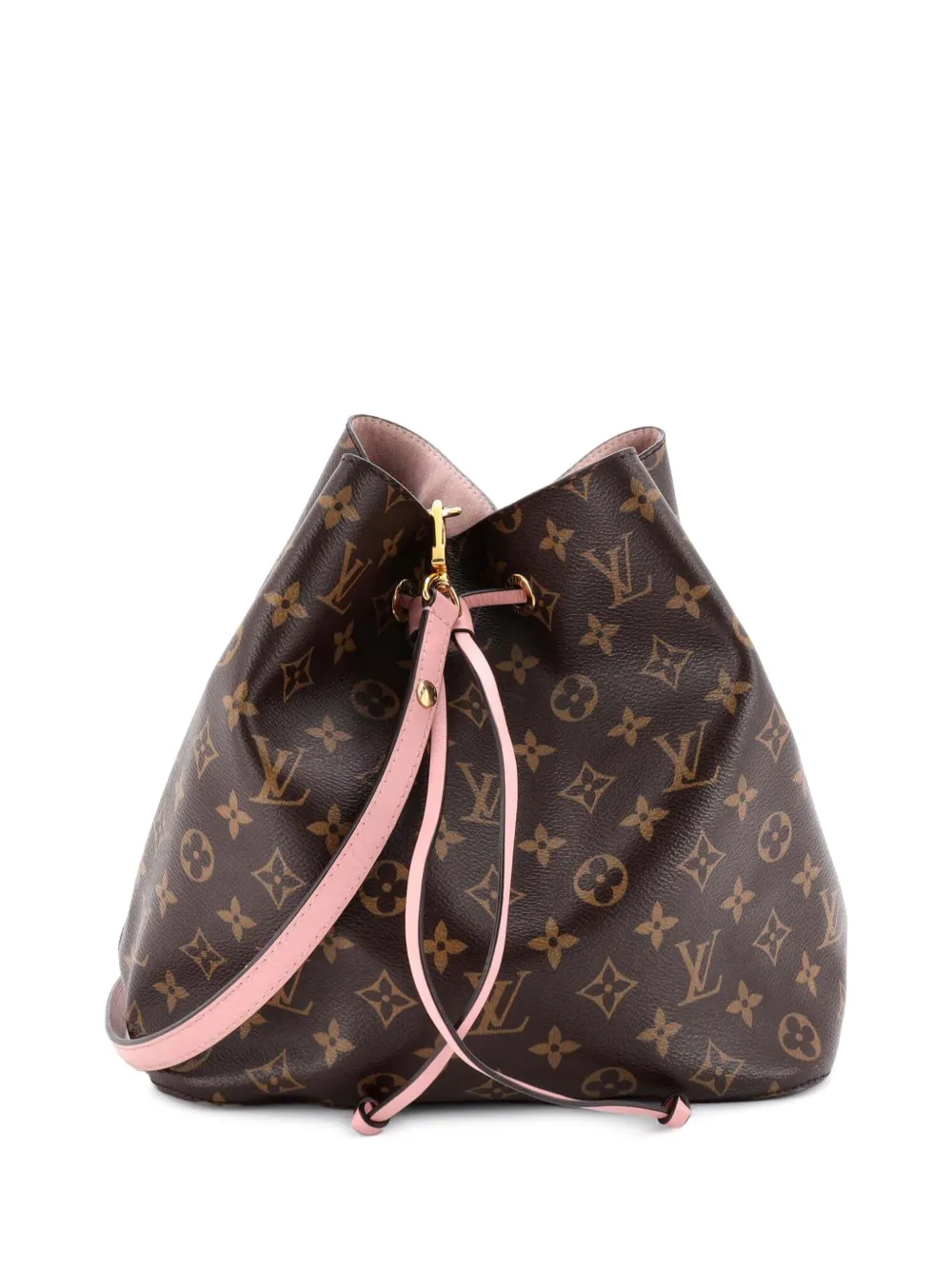 Louis Vuitton Pre-Owned NeoNoe Handbag Monogram Canvas with Leather MM bucket bag - Rosa