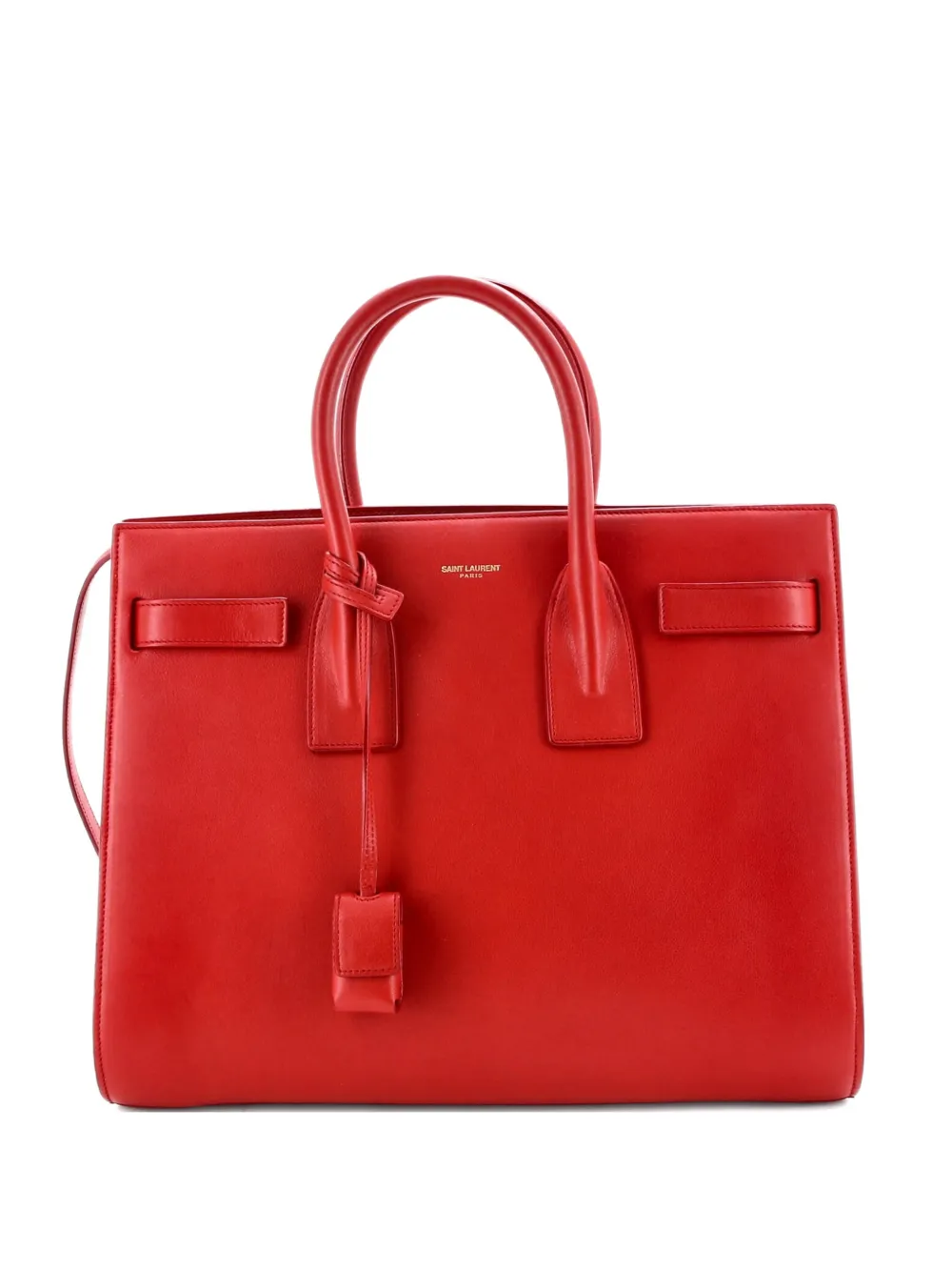Saint Laurent Pre-Owned Sac de Jour Bag Leather Small satchel - Rosso