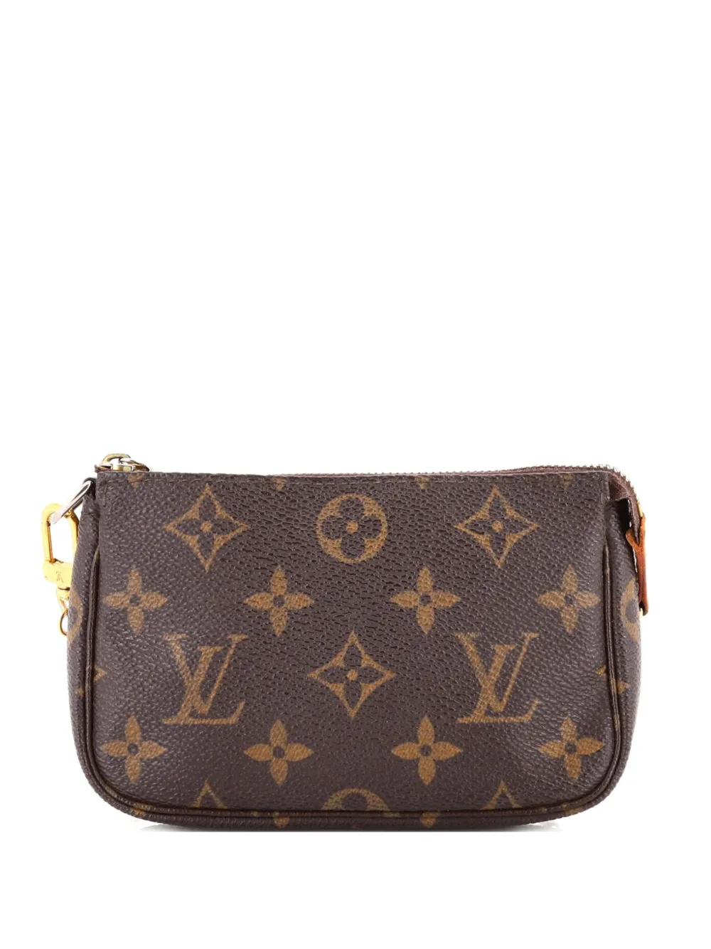Louis Vuitton Pre-Owned Pochette Accessoires Monogram Canvas Mini clutch bag - Marrone