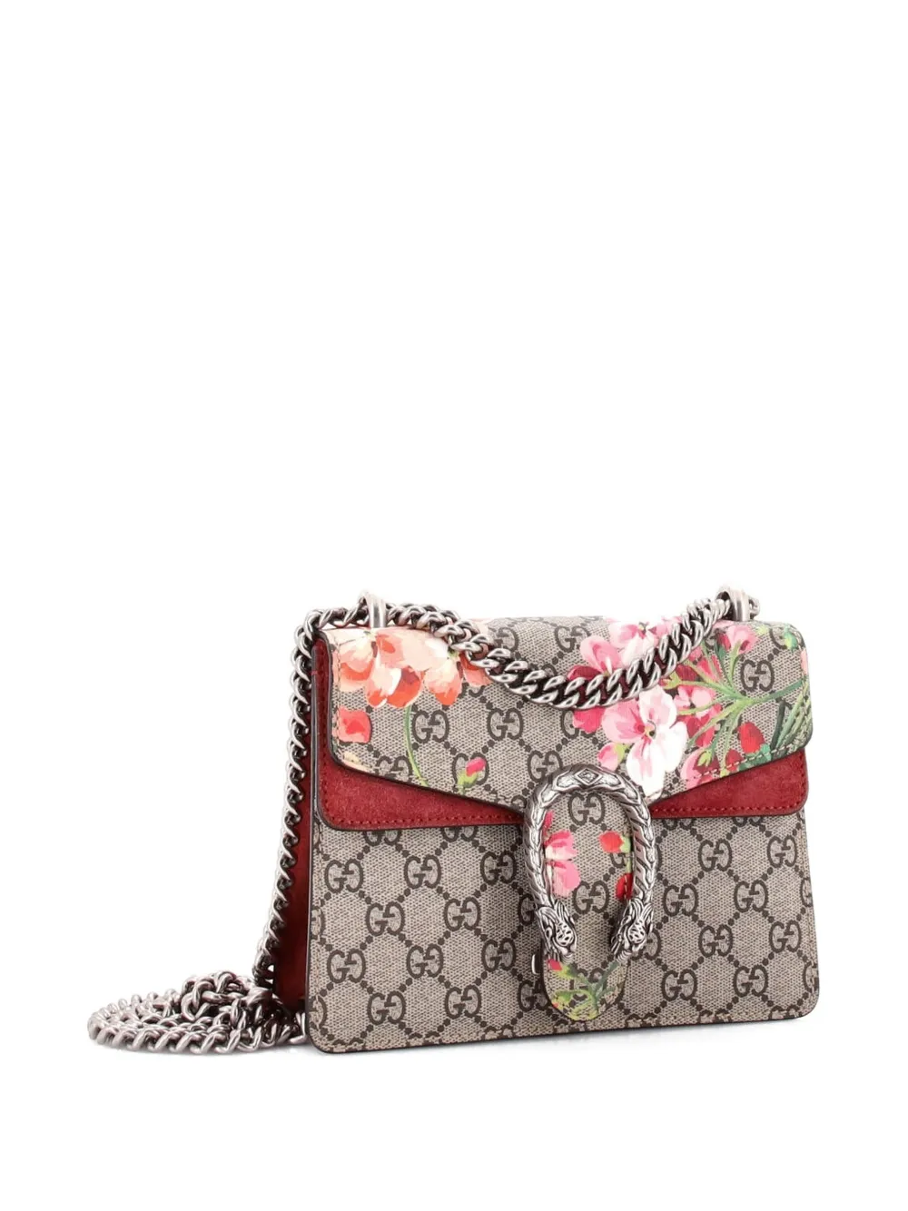 Dionysus Bag Blooms Print Gg Coated Canvas Mini Shoulder Bag