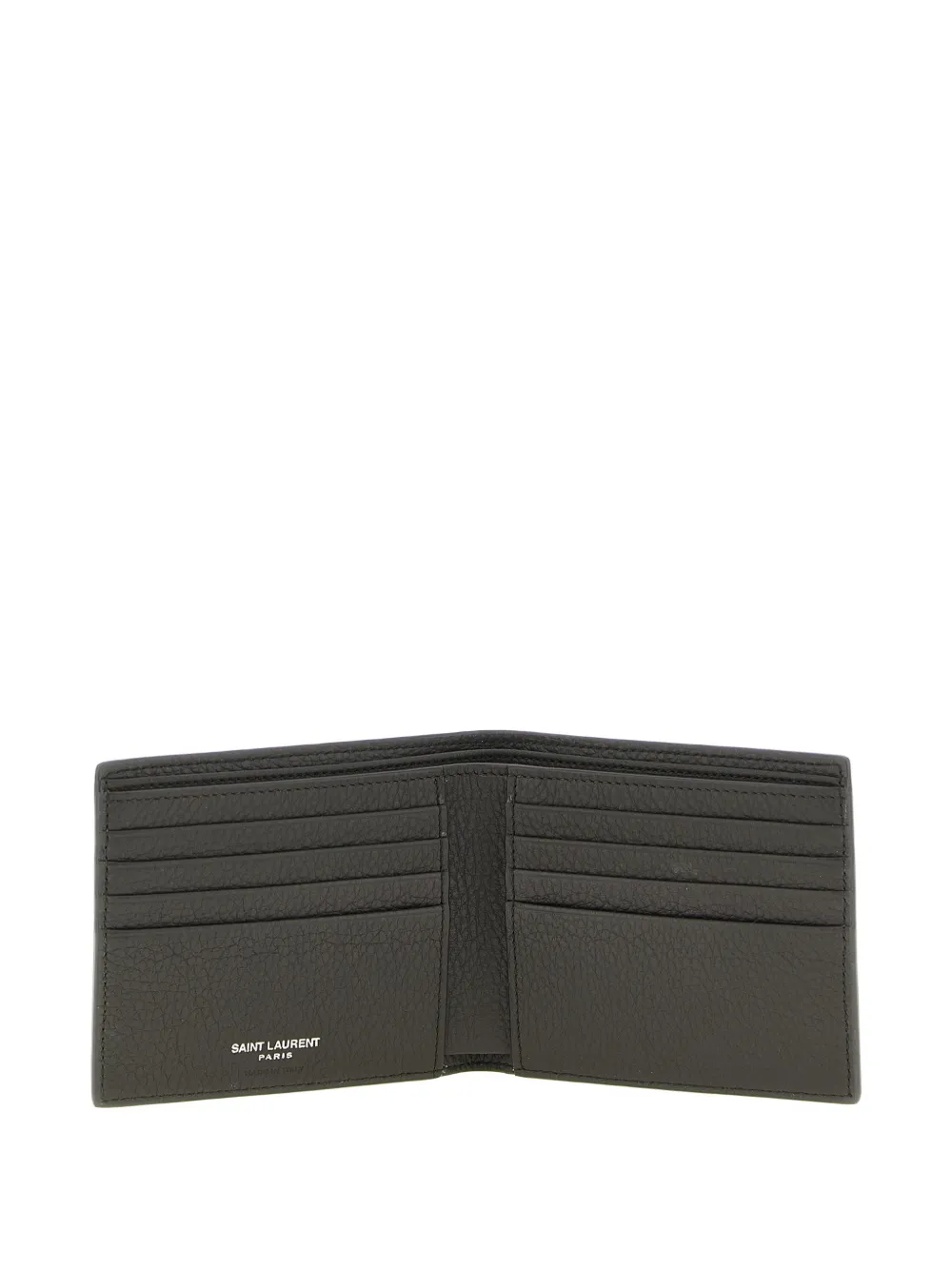 Saint Laurent East West leren portemonnee Bruin