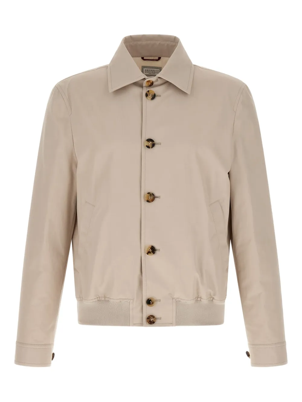 Brunello Cucinelli buttoned shirt jacket - Nude