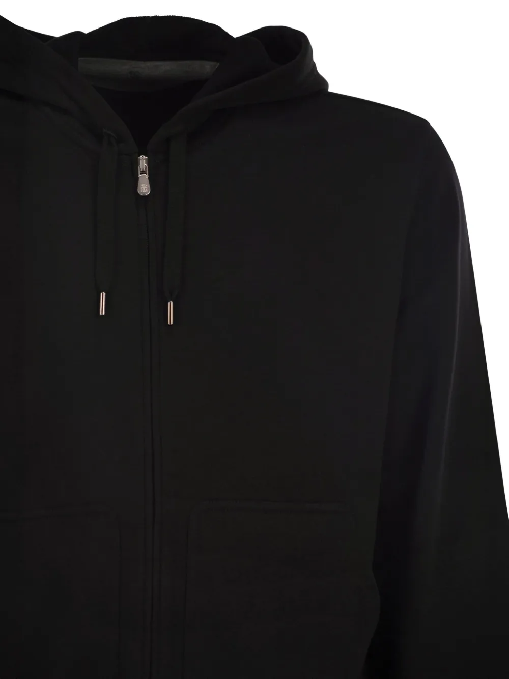 Brunello Cucinelli Sweater met rits Zwart