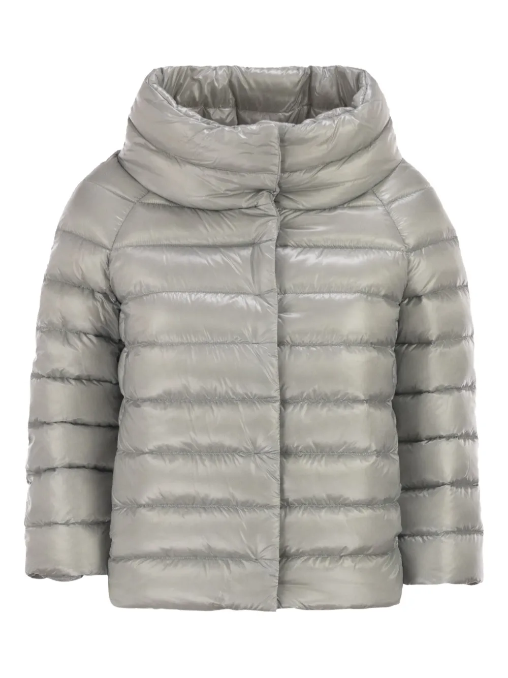 Herno Sofia padded funnel-neck jacket - Grigio