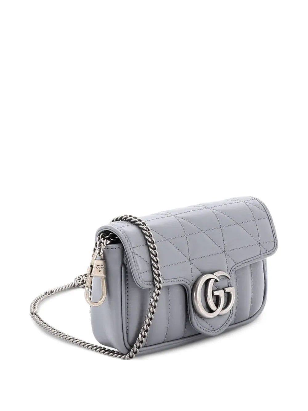 Gg Marmont Flap Bag Mixed Matelasse Leather Super Mini Crossbody Bag