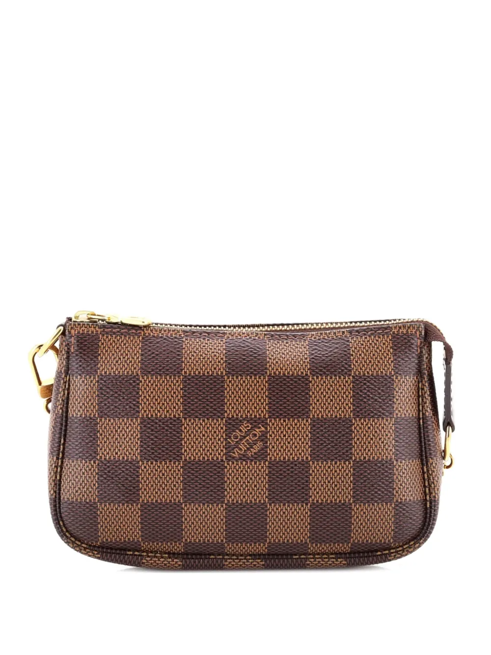 Louis Vuitton Pre-Owned Pochette Accessoires Damier Mini clutch bag - Marrone