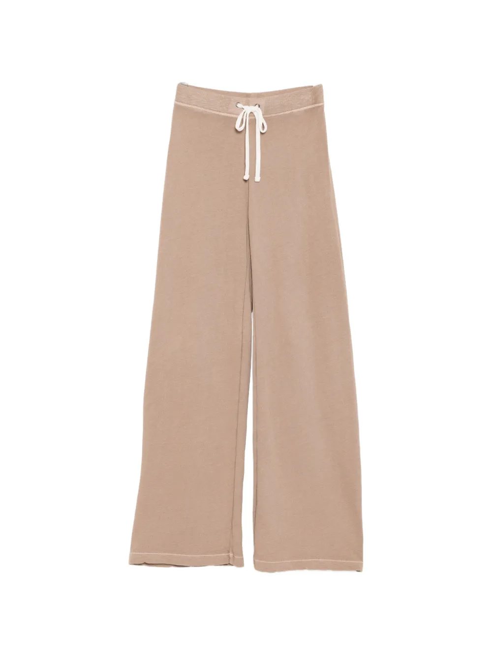 James Perse terry wide-leg trousers - Marrone