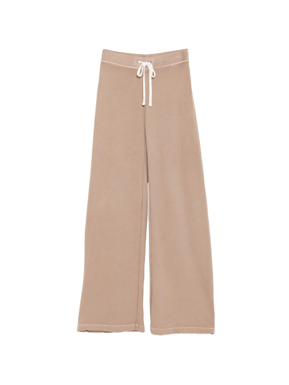 James Perse terry wide-leg trousers - Marrone